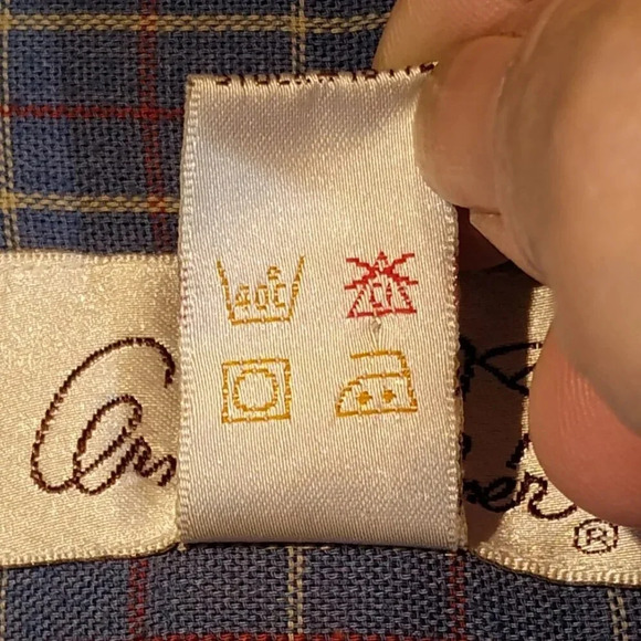 Arnold Palmer Men's Long Sleeve Button Up Blue/Red/White Plaid Shirt Size XL-17 - Picture 3 of 10